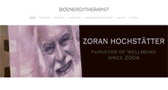Desktop Screenshot of bioenergytherapist.com