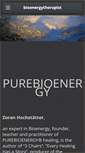 Mobile Screenshot of bioenergytherapist.com