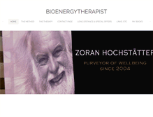 Tablet Screenshot of bioenergytherapist.com